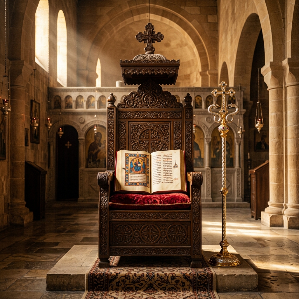 The Patriarchal Throne and Staff of the Holy See of Antioch