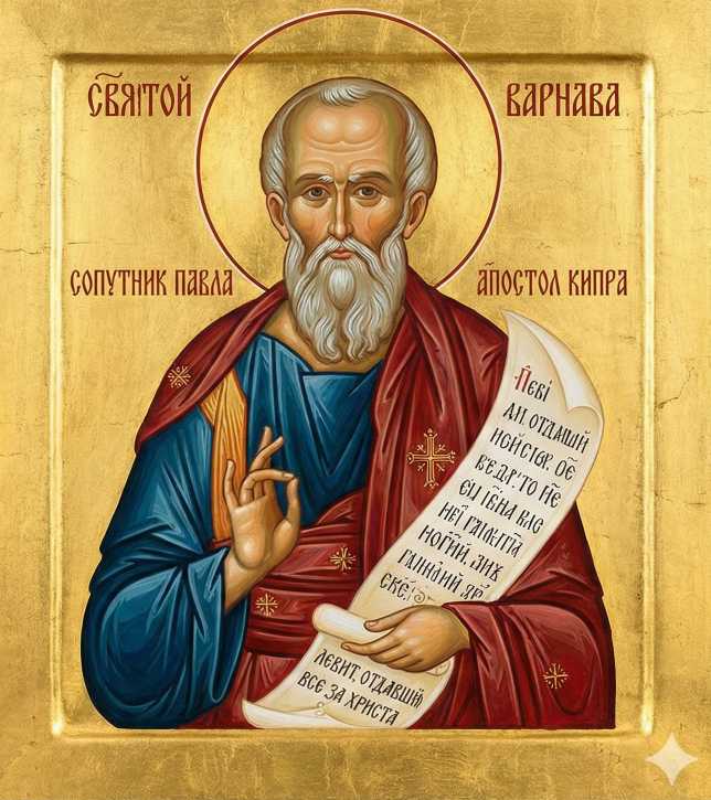 St. Barnabas the Apostle